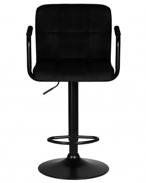 Стул барный DOBRIN KRUGER ARM BLACK, черный вельвет (LAR-E2041-52) в Ноябрьске - noyabrsk.ok-mebel.com | фото 6