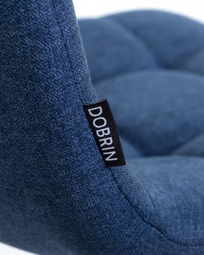 Стул барный DOBRIN NICOLE, черные матовые ножки, синяя ткань (UF860-14B) в Ноябрьске - noyabrsk.ok-mebel.com | фото 9