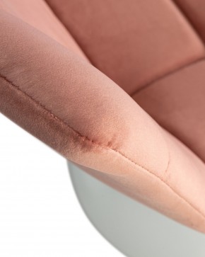 Стул барный DOBRIN TAILOR WHITE, пудрово-розовый велюр (MJ9-32) в Ноябрьске - noyabrsk.ok-mebel.com | фото 7