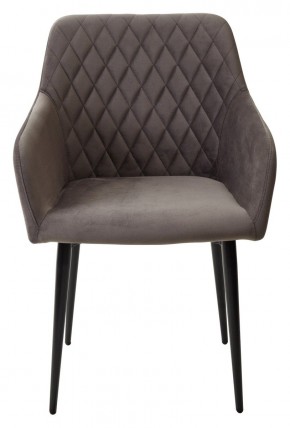 Стул BRANDY-X ГРАФИТ #14, велюр / черный каркас М-City в Ноябрьске - noyabrsk.ok-mebel.com | фото 5