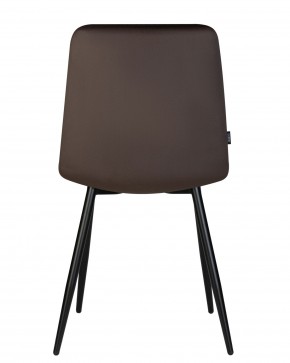 Стул обеденный DOBRIN CHILLY, Эспрессо Holland 74, основание черное в Ноябрьске - noyabrsk.ok-mebel.com | фото 6