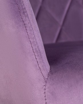 Стул обеденный DOBRIN ROBERT, черные матовые ножки, велюр V108-45 Темно-фиолетовый в Ноябрьске - noyabrsk.ok-mebel.com | фото 7