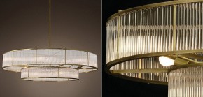 Светильник на штанге Imperiumloft RH Marais Round Chandelier 40,2668 в Ноябрьске - noyabrsk.ok-mebel.com | фото 2