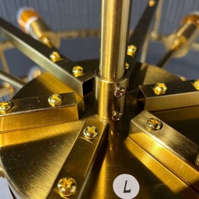 Светильник на штанге Imperiumloft RH Marais Round Chandelier 40,2668 в Ноябрьске - noyabrsk.ok-mebel.com | фото 5