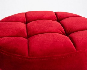 Табурет барный DOBRIN BRUNO BLACK, бордо велюр (MJ9-43) в Ноябрьске - noyabrsk.ok-mebel.com | фото 2