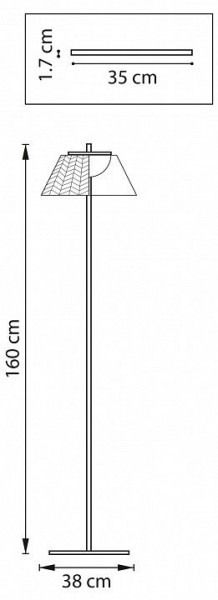 Торшер Lightstar Napoli 794710 в Ноябрьске - noyabrsk.ok-mebel.com | фото 6