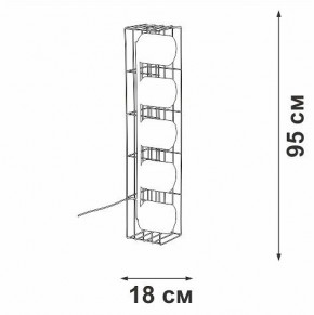 Торшер Vitaluce V3019 V3019-1/5P в Ноябрьске - noyabrsk.ok-mebel.com | фото 4