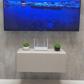 Тумба подвесная под ТВ LINES MTV1-MA 750 Бежевый (Леда-М 10.1.5) в Ноябрьске - noyabrsk.ok-mebel.com | фото 5