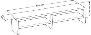 ТВ-тумба Энкель ТВ16, тамбурат, цвет белый в Ноябрьске - noyabrsk.ok-mebel.com | фото 3