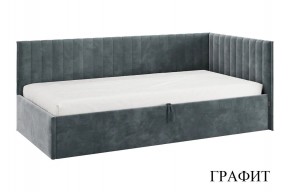 ТВИКС Кровать (тахта) с ПМ 900 (графит) в Ноябрьске - noyabrsk.ok-mebel.com | фото