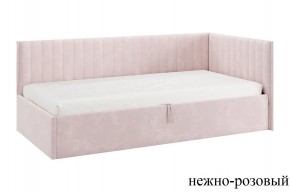 ТВИКС Кровать (тахта) с ПМ 900 (нежно-розовый) в Ноябрьске - noyabrsk.ok-mebel.com | фото
