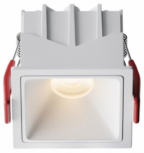 Встраиваемый светильник Maytoni Alfa LED DL043-01-10W3K-SQ-W-1 в Ноябрьске - noyabrsk.ok-mebel.com | фото