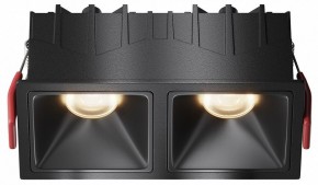 Встраиваемый светильник Maytoni Alfa LED DL043-02-10W3K-SQ-B-1 в Ноябрьске - noyabrsk.ok-mebel.com | фото