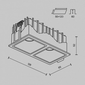Встраиваемый светильник Maytoni Alfa LED DL043-02-10W3K-SQ-W-1 в Ноябрьске - noyabrsk.ok-mebel.com | фото 10