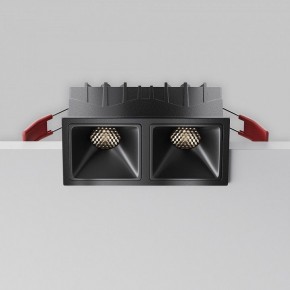 Встраиваемый светильник Maytoni Alfa LED DL043-02-10W4K-SQ-B-1 в Ноябрьске - noyabrsk.ok-mebel.com | фото 2