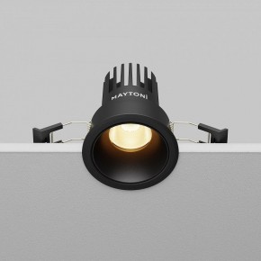 Встраиваемый светильник Maytoni Dip DL115-10W-2.7K-B в Ноябрьске - noyabrsk.ok-mebel.com | фото 5