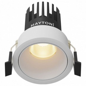 Встраиваемый светильник Maytoni Dip DL115-10W-2.7K-W в Ноябрьске - noyabrsk.ok-mebel.com | фото 2