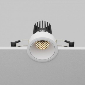 Встраиваемый светильник Maytoni Dip DL115-10W-2.7K-W в Ноябрьске - noyabrsk.ok-mebel.com | фото 7
