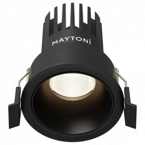 Встраиваемый светильник Maytoni Dip DL115-10W-4K-B в Ноябрьске - noyabrsk.ok-mebel.com | фото