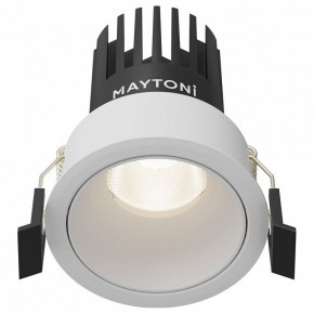 Встраиваемый светильник Maytoni Dip DL115-10W-4K-W в Ноябрьске - noyabrsk.ok-mebel.com | фото