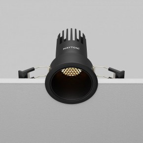 Встраиваемый светильник Maytoni Dip DL116-10W-2.7K-B в Ноябрьске - noyabrsk.ok-mebel.com | фото 7