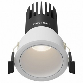 Встраиваемый светильник Maytoni Dip DL116-10W-4K-W в Ноябрьске - noyabrsk.ok-mebel.com | фото