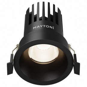 Встраиваемый светильник Maytoni Dip DL117-15W-4K-B в Ноябрьске - noyabrsk.ok-mebel.com | фото
