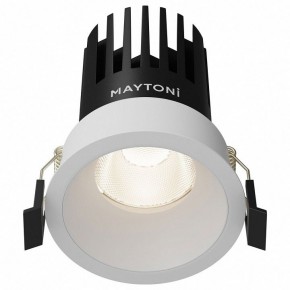 Встраиваемый светильник Maytoni Dip DL117-15W-4K-W в Ноябрьске - noyabrsk.ok-mebel.com | фото