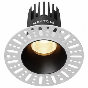 Встраиваемый светильник Maytoni Dip DL119-10W-2.7K-TRS-B в Ноябрьске - noyabrsk.ok-mebel.com | фото