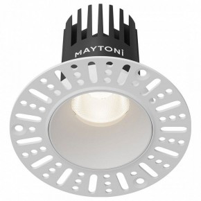 Встраиваемый светильник Maytoni Dip DL119-10W-4K-TRS-W в Ноябрьске - noyabrsk.ok-mebel.com | фото