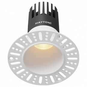 Встраиваемый светильник Maytoni Dip DL120-10W-2.7K-TRS-W в Ноябрьске - noyabrsk.ok-mebel.com | фото