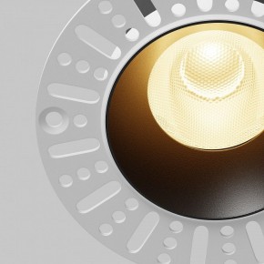Встраиваемый светильник Maytoni Dip DL121-15W-2.7K-TRS-B в Ноябрьске - noyabrsk.ok-mebel.com | фото 11