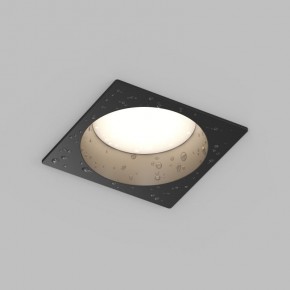 Встраиваемый влагозащищенный светильник DEEP, IP65, 15 Вт, GU5.3, LED, черный, пластик в Ноябрьске - noyabrsk.ok-mebel.com | фото 3
