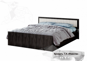 "Фиеста" кровать 1,4м LIGHT в Ноябрьске - noyabrsk.ok-mebel.com | фото 2