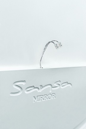 Зеркало Gia 75 white с подсветкой Sansa (SGa1044Z) в Ноябрьске - noyabrsk.ok-mebel.com | фото 5