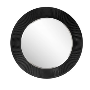 Зеркало круглое черный (РМ/02(S) в Ноябрьске - noyabrsk.ok-mebel.com | фото